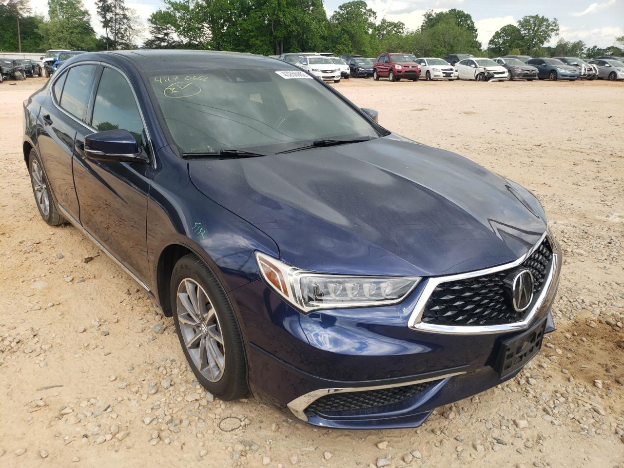 ACURA TLX TECH 2018 with VIN 19UUB1F55JA006345 - Photo from auction