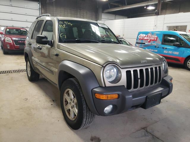 JEEP LIBERTY SP 2004 with VIN 1J4GL48K04W137875 - Photo from auction