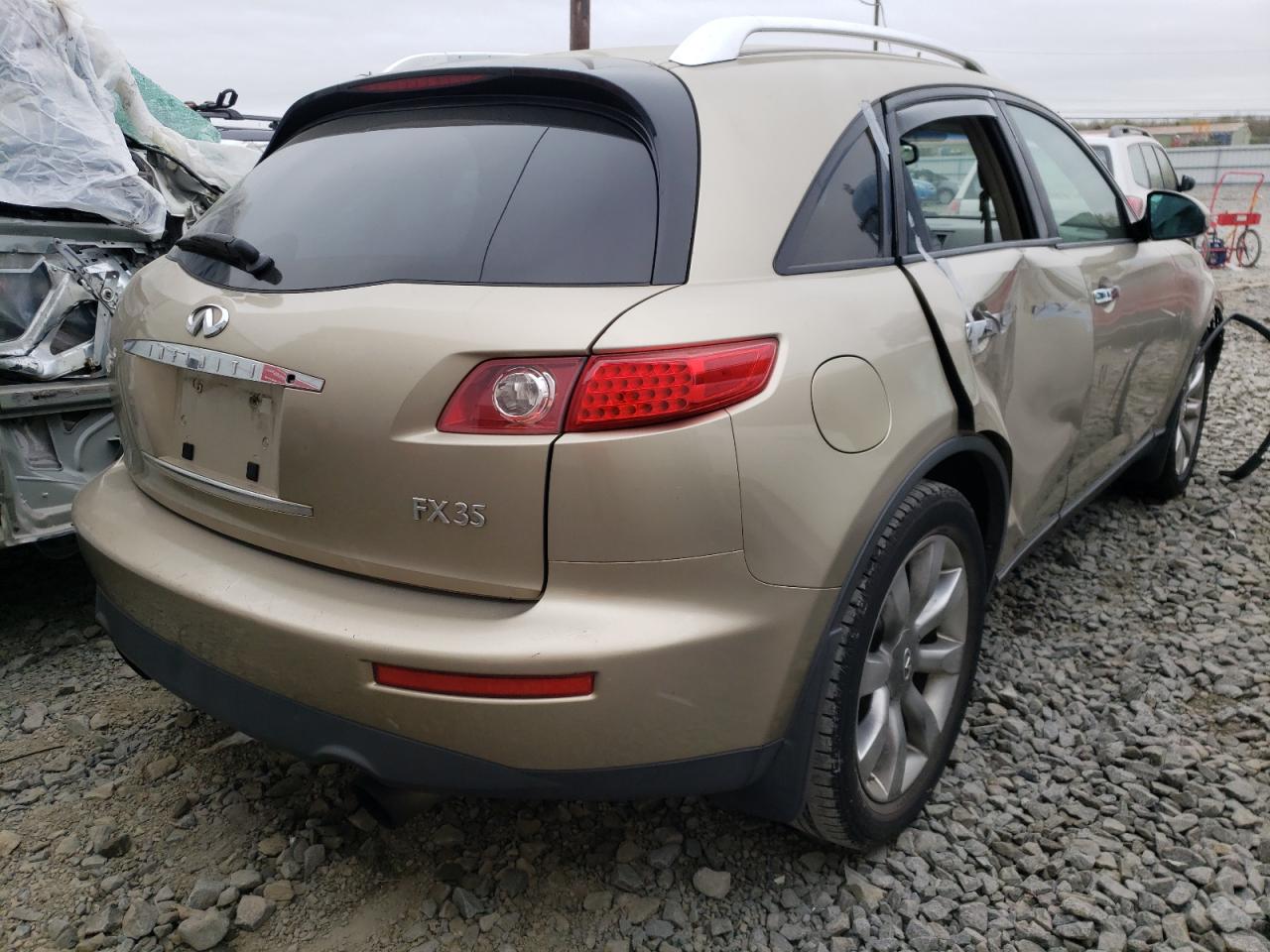 Photo 4 from auction – 2004 INFINITI FX35 with VIN JNRAS08W94X216689