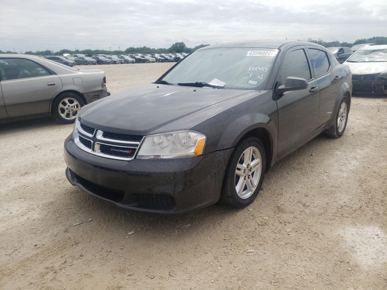 Photo 2 from auction – 2013 DODGE AVENGER SE with VIN 1C3CDZAB7DN676092
