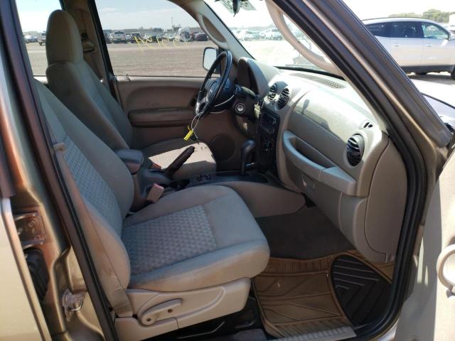 Photo 5 from auction – 2005 JEEP LIBERTY SP with VIN 1J4GL48K85W568644