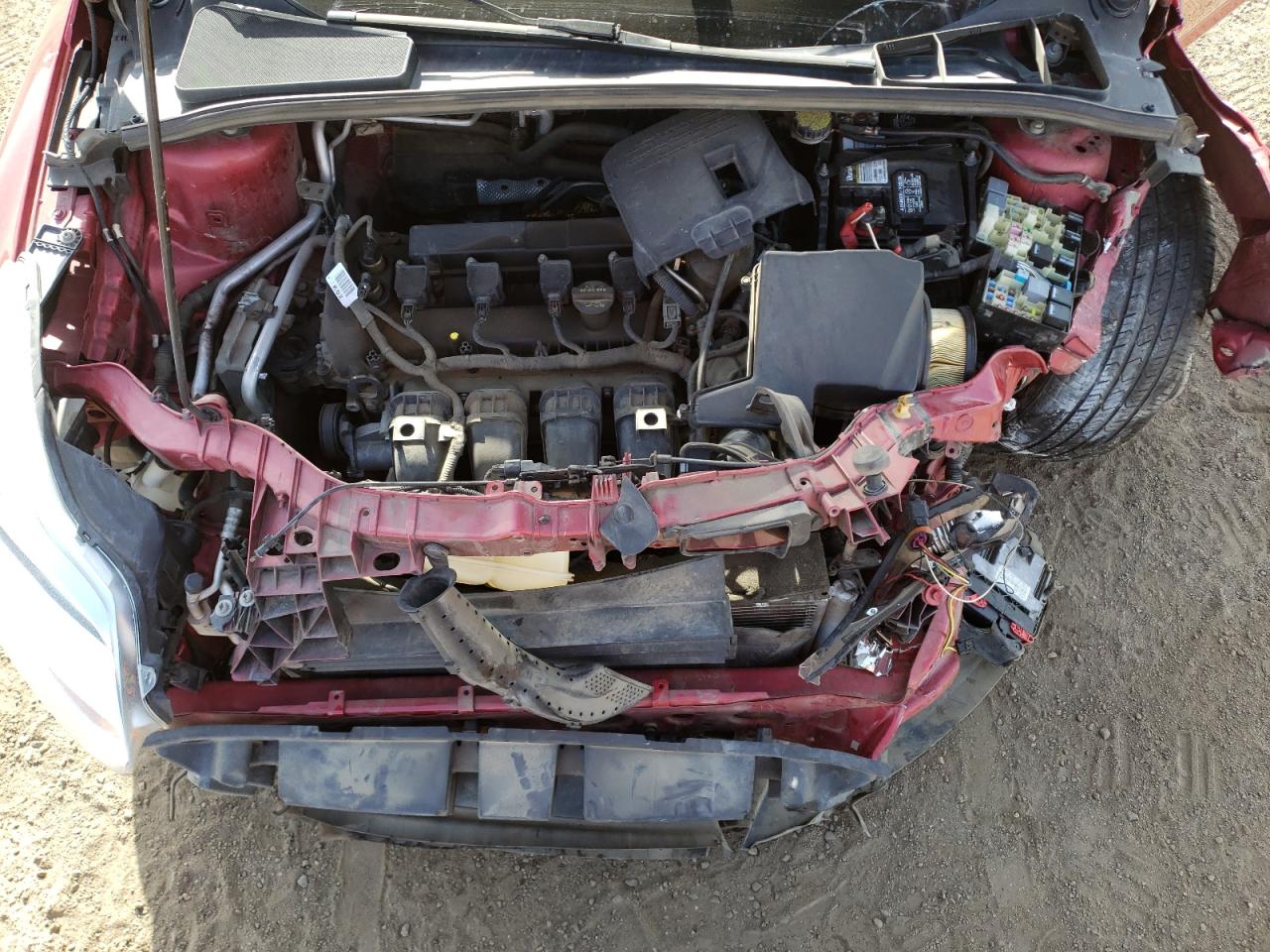 Photo 7 from auction – 2012 FORD FOCUS with VIN 1FAHP3K27CL267675