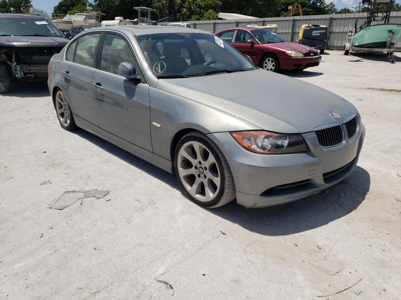 BMW 330 I 2006 with VIN WBAVB335X6KR76306 - Photo from auction