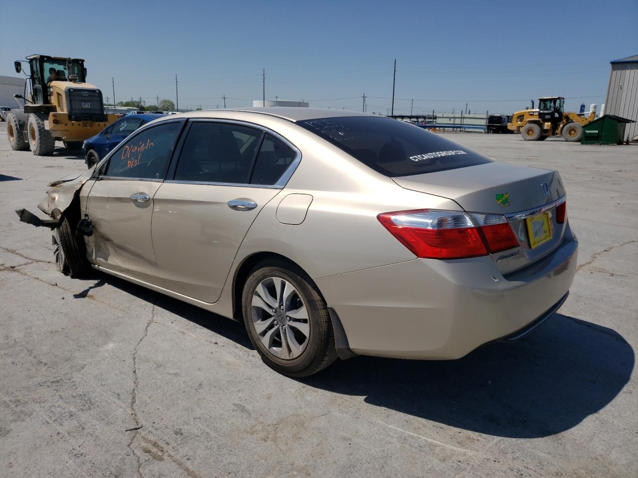 Photo 3 from auction – 2014 HONDA ACCORD LX with VIN 1HGCR2F34EA022957