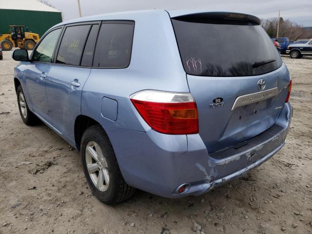 Photo 3 from auction – 2008 TOYOTA HIGHLANDER with VIN JTEES41A782080522