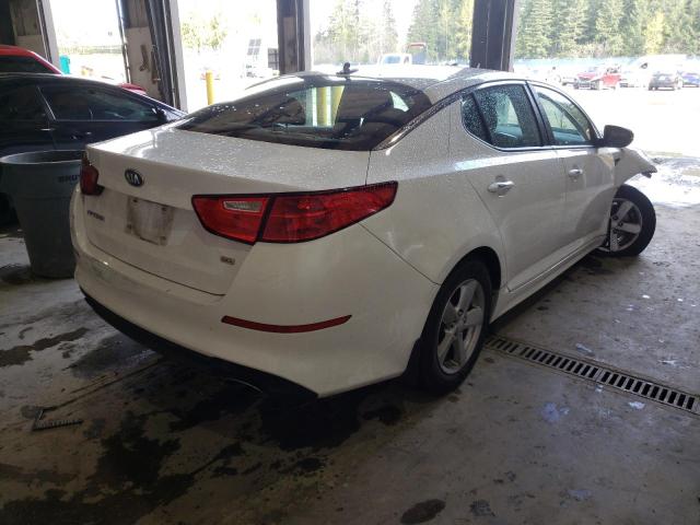 Photo 4 from auction – 2015 KIA OPTIMA LX with VIN 5XXGM4A70FG381104