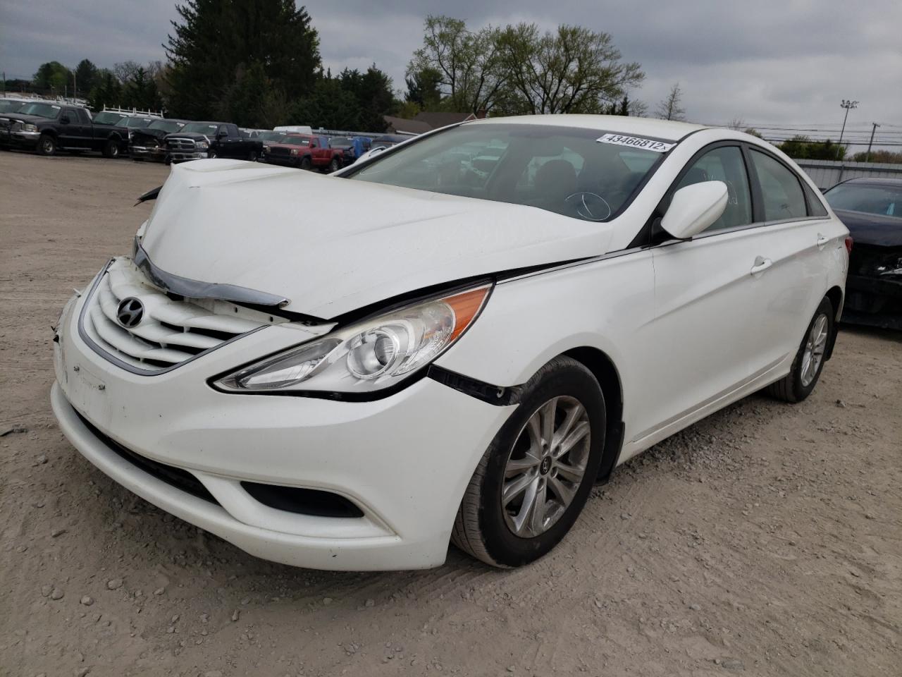 Photo 2 from auction – 2011 HYUNDAI SONATA GLS with VIN 5NPEB4AC4BH245857