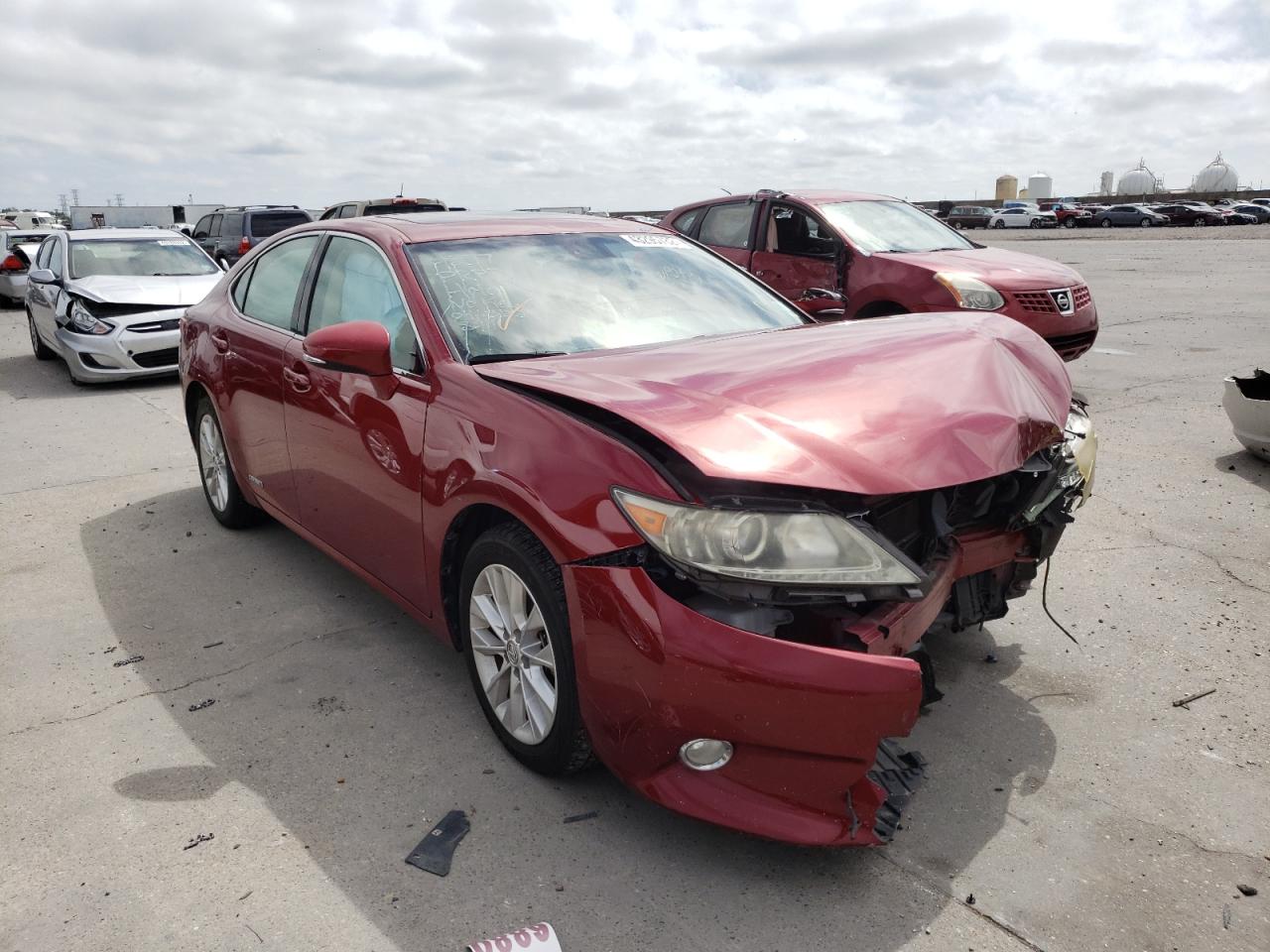 LEXUS ES 300H 2013 with VIN JTHBW1GG5D2013464 - Photo from auction