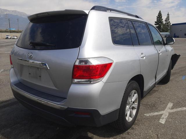 Photo 4 from auction – 2012 TOYOTA HIGHLANDER with VIN 5TDZK3EH7CS082165