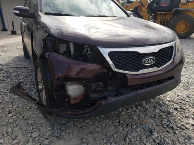 Photo 9 from auction – 2011 KIA SORENTO EX with VIN 5XYKU4A23BG137337