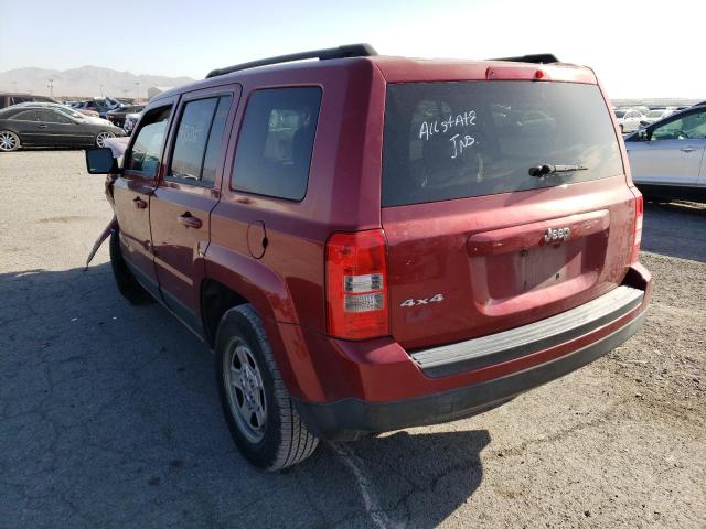 Photo 3 from auction – 2012 JEEP PATRIOT SP with VIN 1C4NJRBB4CD618019