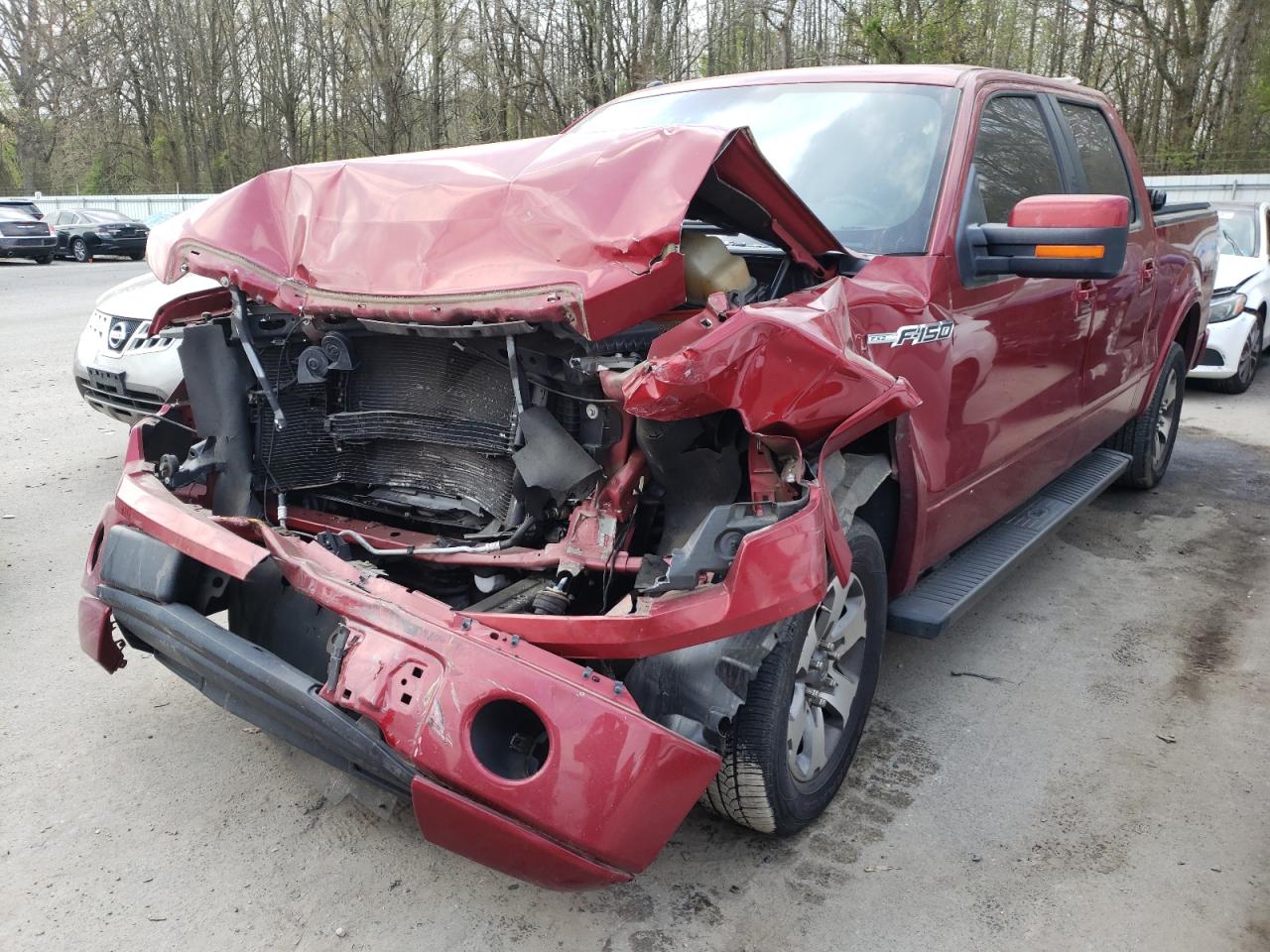 Photo 7 from auction – 2013 FORD F150 SUPER with VIN 1FTFW1CF1DFB95205