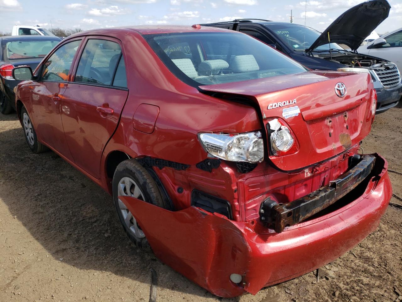Photo 3 from auction – 2009 TOYOTA COROLLA BA with VIN JTDBL40E699066578