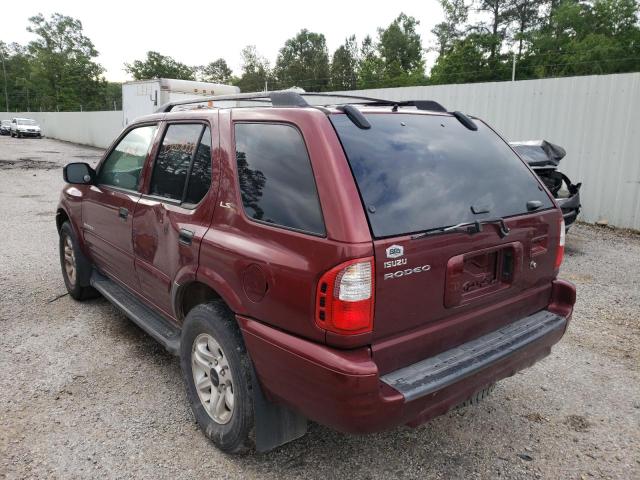 Photo 3 from auction – 2002 ISUZU RODEO S with VIN 4S2CK58W224342272