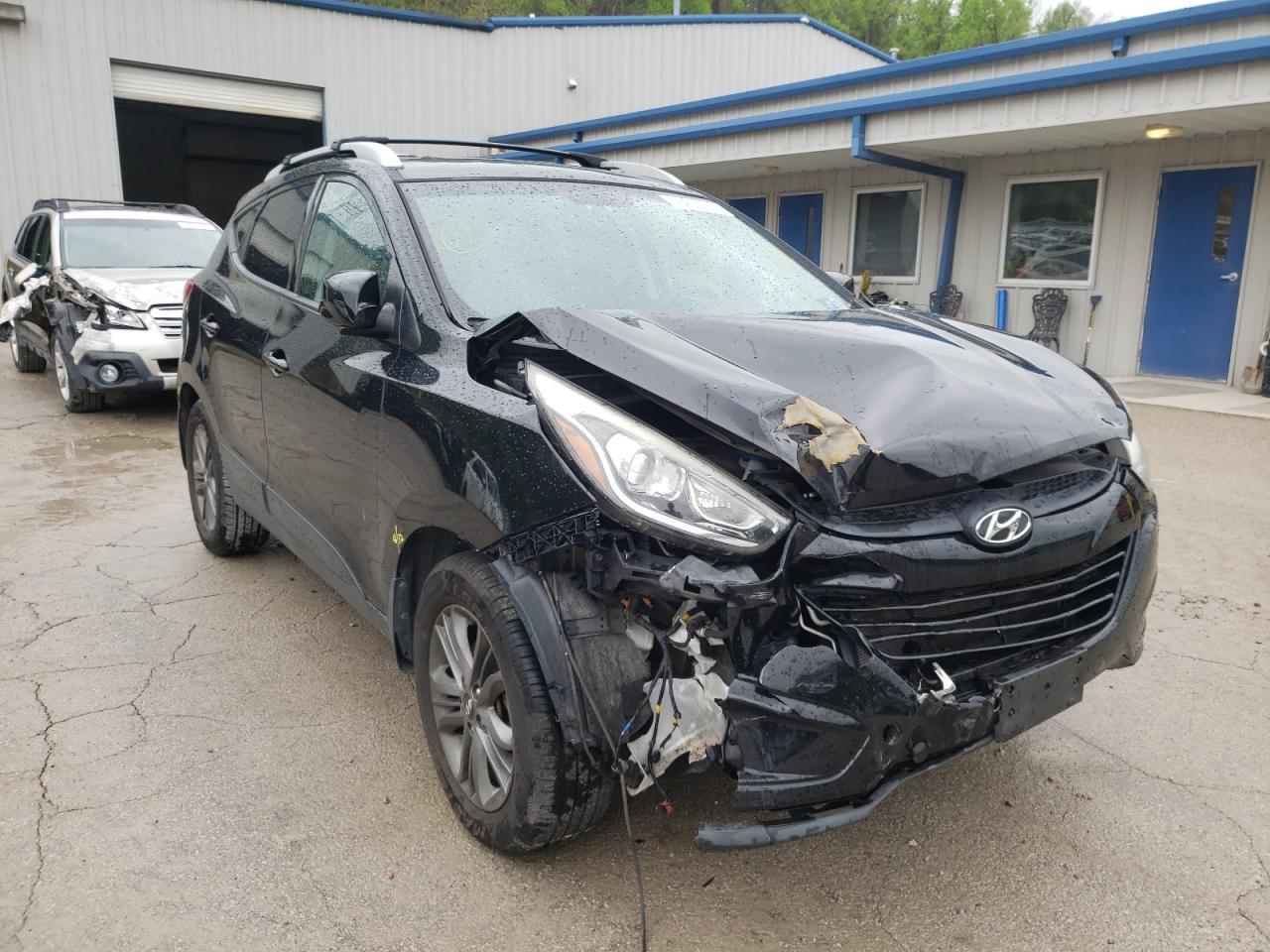 HYUNDAI TUCSON GLS 2014 with VIN KM8JUCAG2EU935165 - Photo from auction