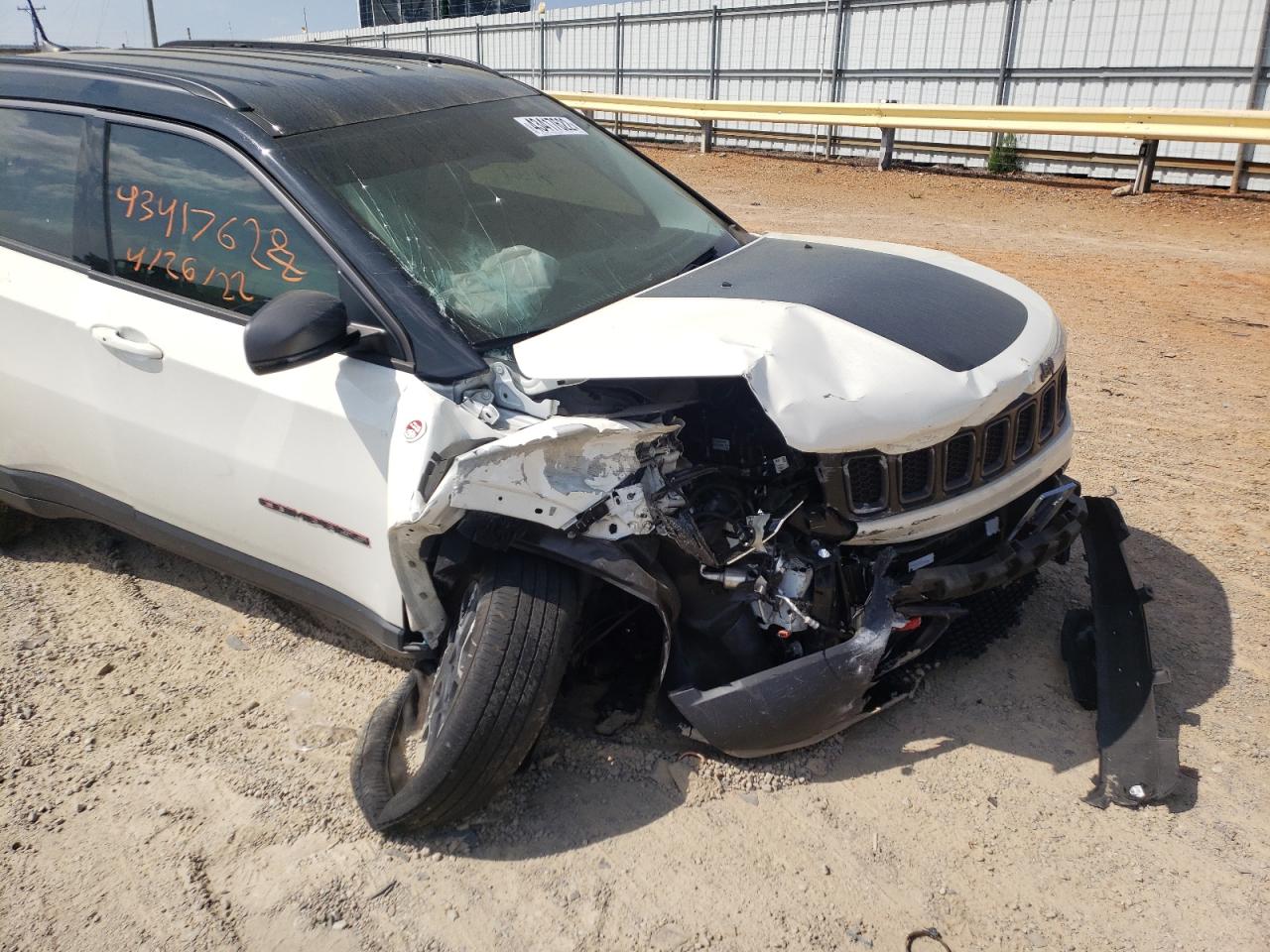 Photo 9 from auction – 2020 JEEP COMPASS TR with VIN 3C4NJDDB8LT163668