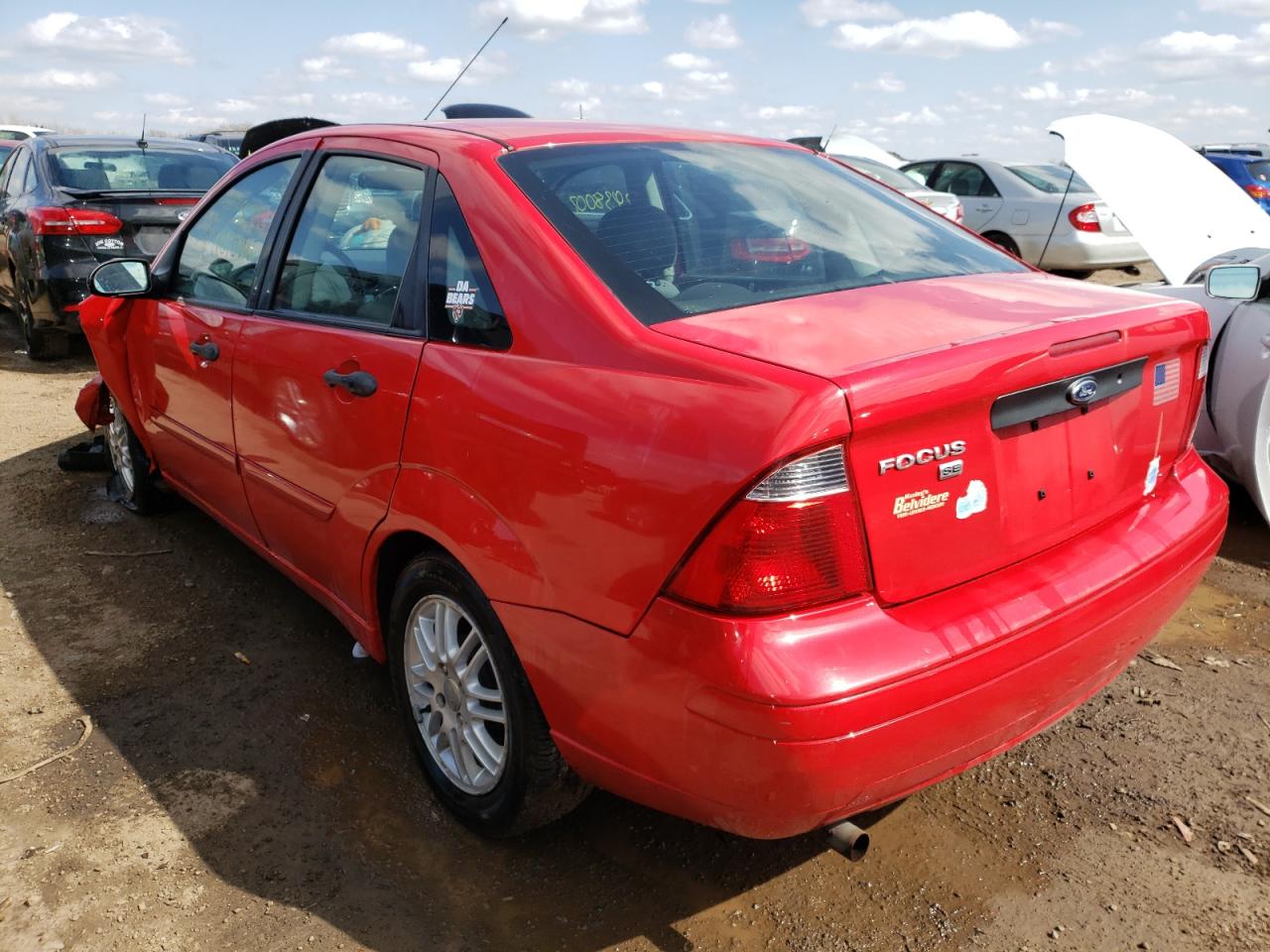Photo 3 from auction – 2007 FORD FOCUS ZX4 with VIN 1FAFP34N37W122197