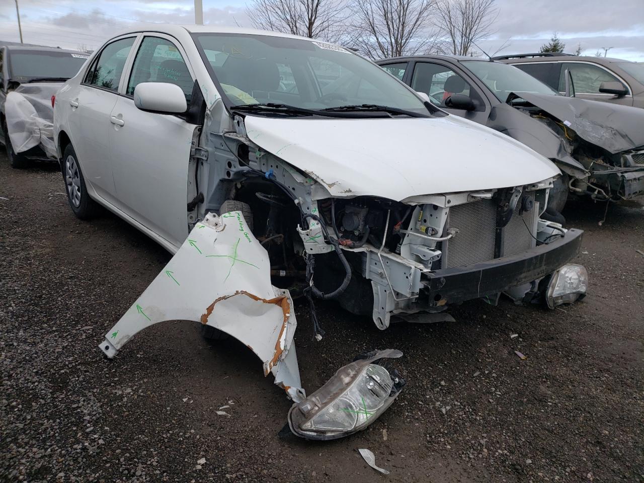TOYOTA COROLLA BA 2013 with VIN 2T1BU4EE6DC061857 - Photo from auction