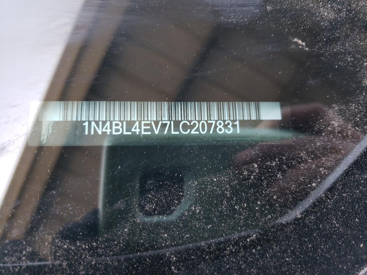 Photo 10 from auction – 2020 NISSAN ALTIMA SL with VIN 1N4BL4EV7LC207831
