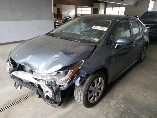 Photo 2 from auction – 2021 TOYOTA COROLLA LE with VIN JTDEPMAE4MJ152057