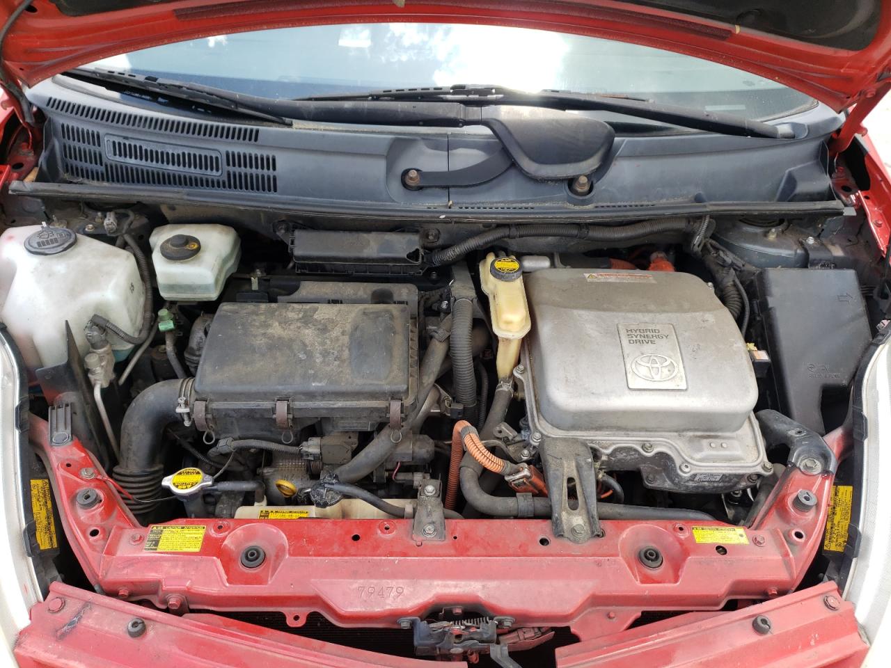 Photo 7 from auction – 2004 TOYOTA PRIUS with VIN JTDKB20U540077356