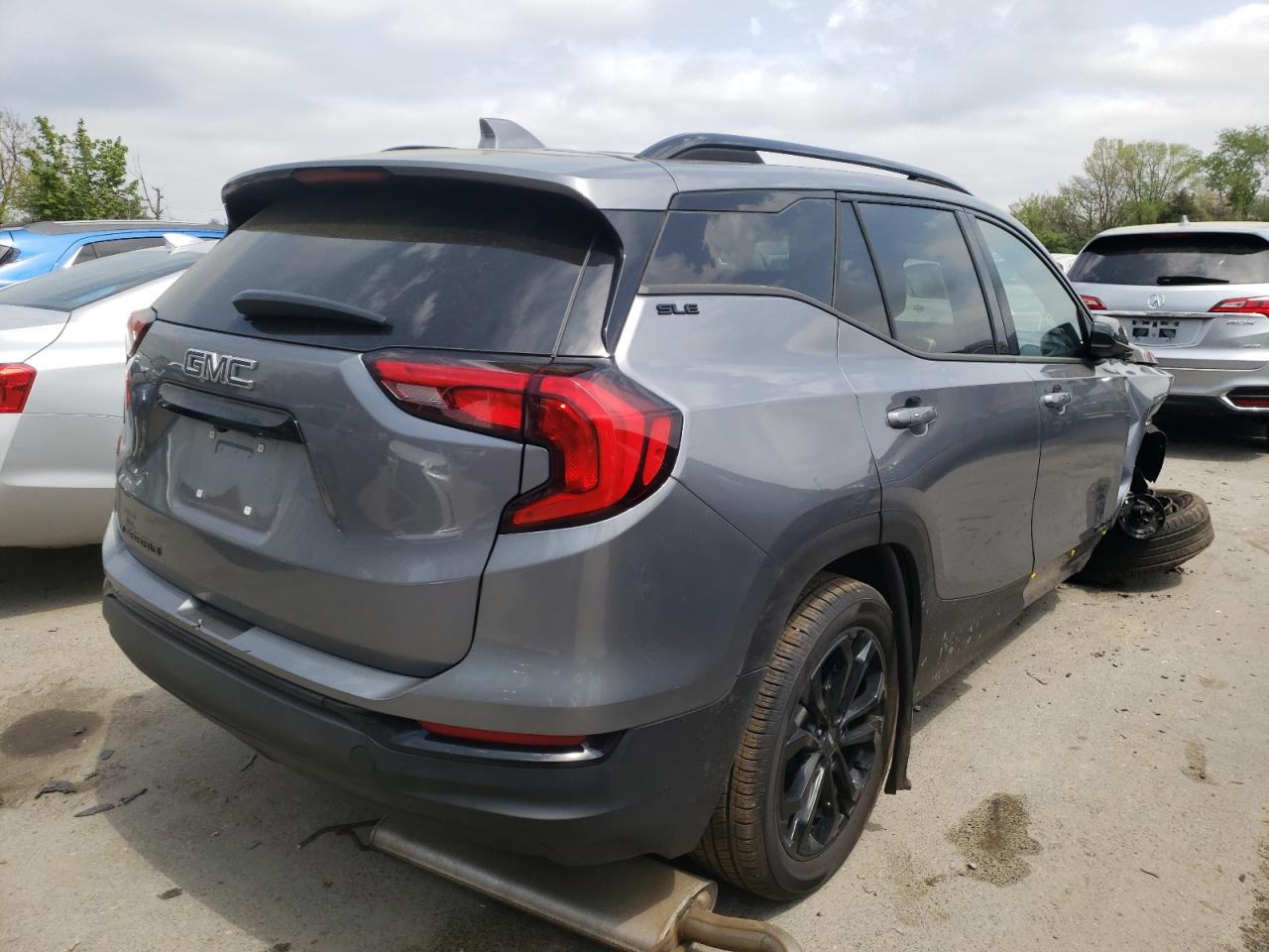 Photo 4 from auction – 2021 GMC TERRAIN SL with VIN 3GKALMEV4ML388838