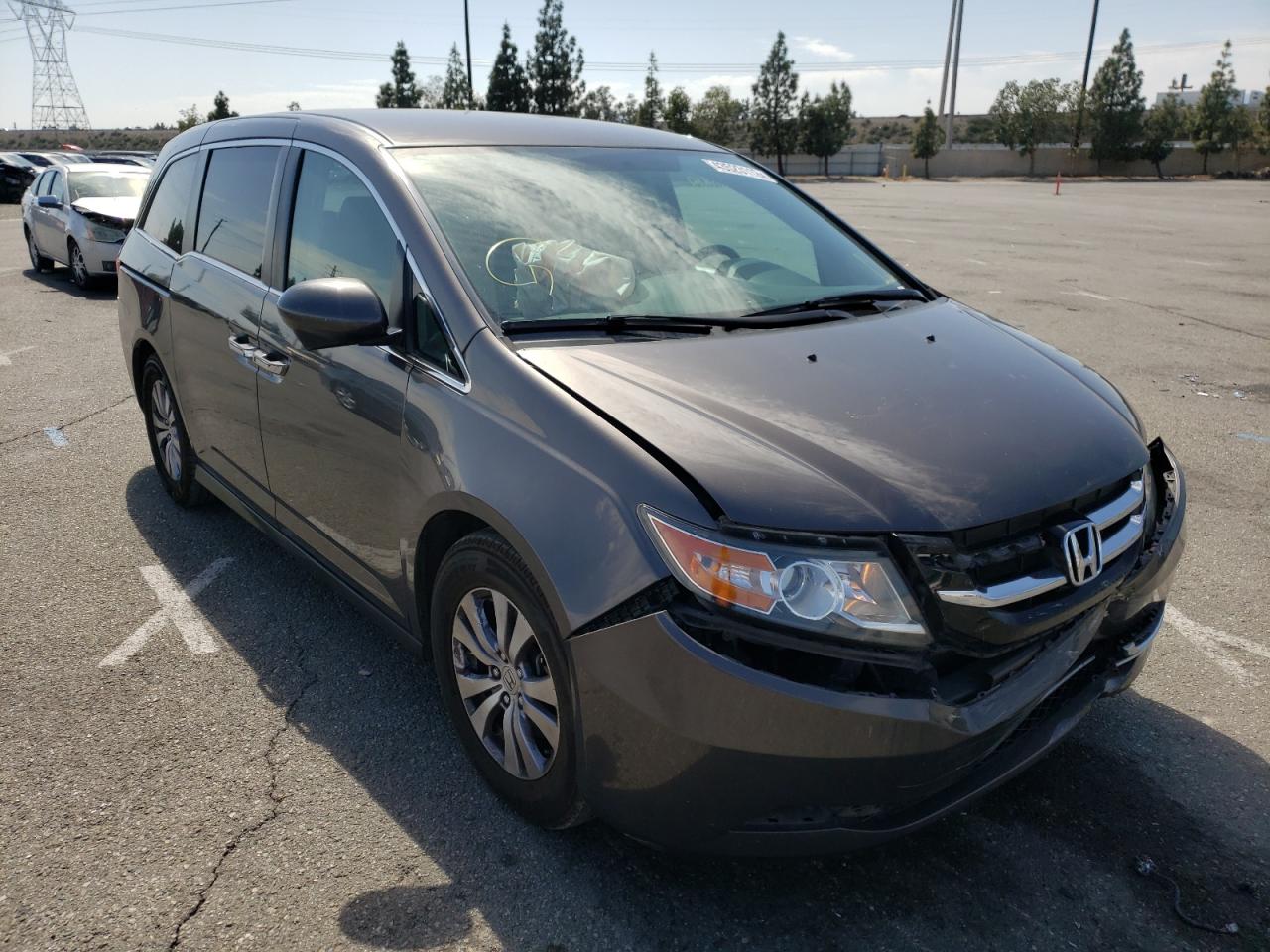 Photo 1 from auction – 2015 HONDA ODYSSEY EX with VIN 5FNRL5H48FB099177