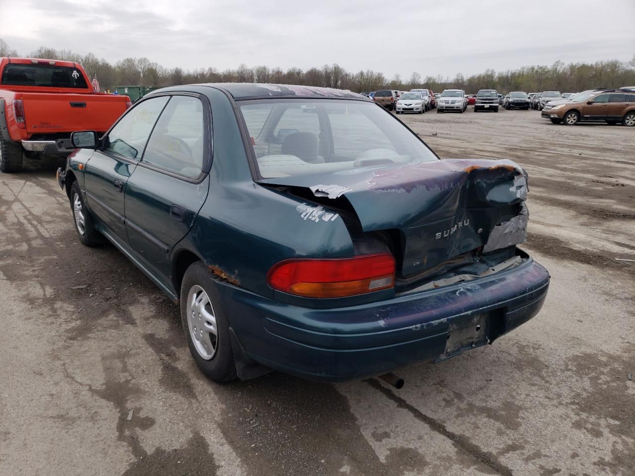 Photo 3 from auction – 1995 SUBARU IMPREZA L with VIN JF1GC2354SK500393
