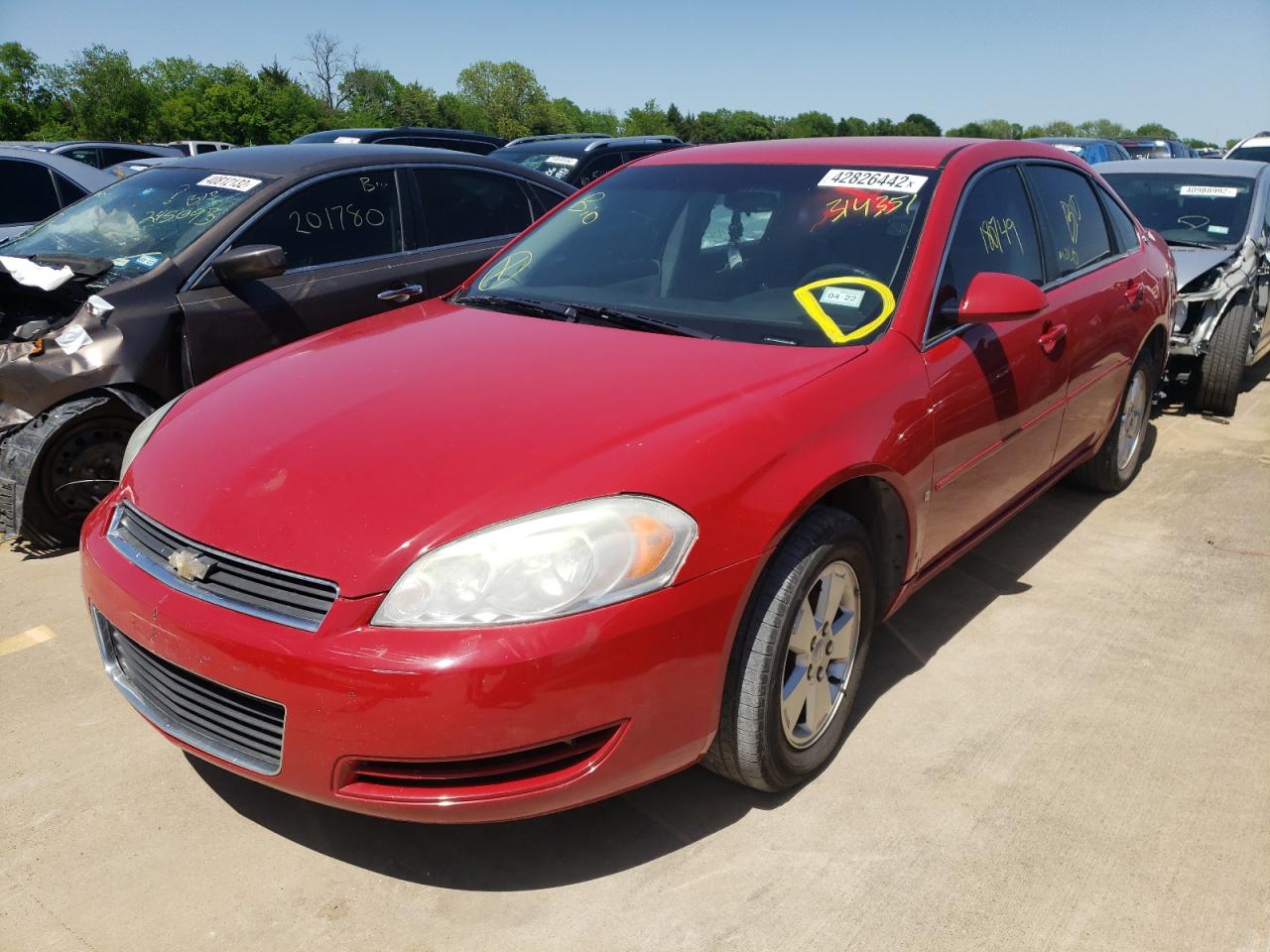 Photo 2 from auction – 2007 CHEVROLET IMPALA LT with VIN 2G1WT58K179314351
