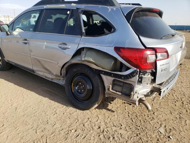 Photo 9 from auction – 2015 SUBARU OUTBACK 3. with VIN 4S4BSENC9F3244719