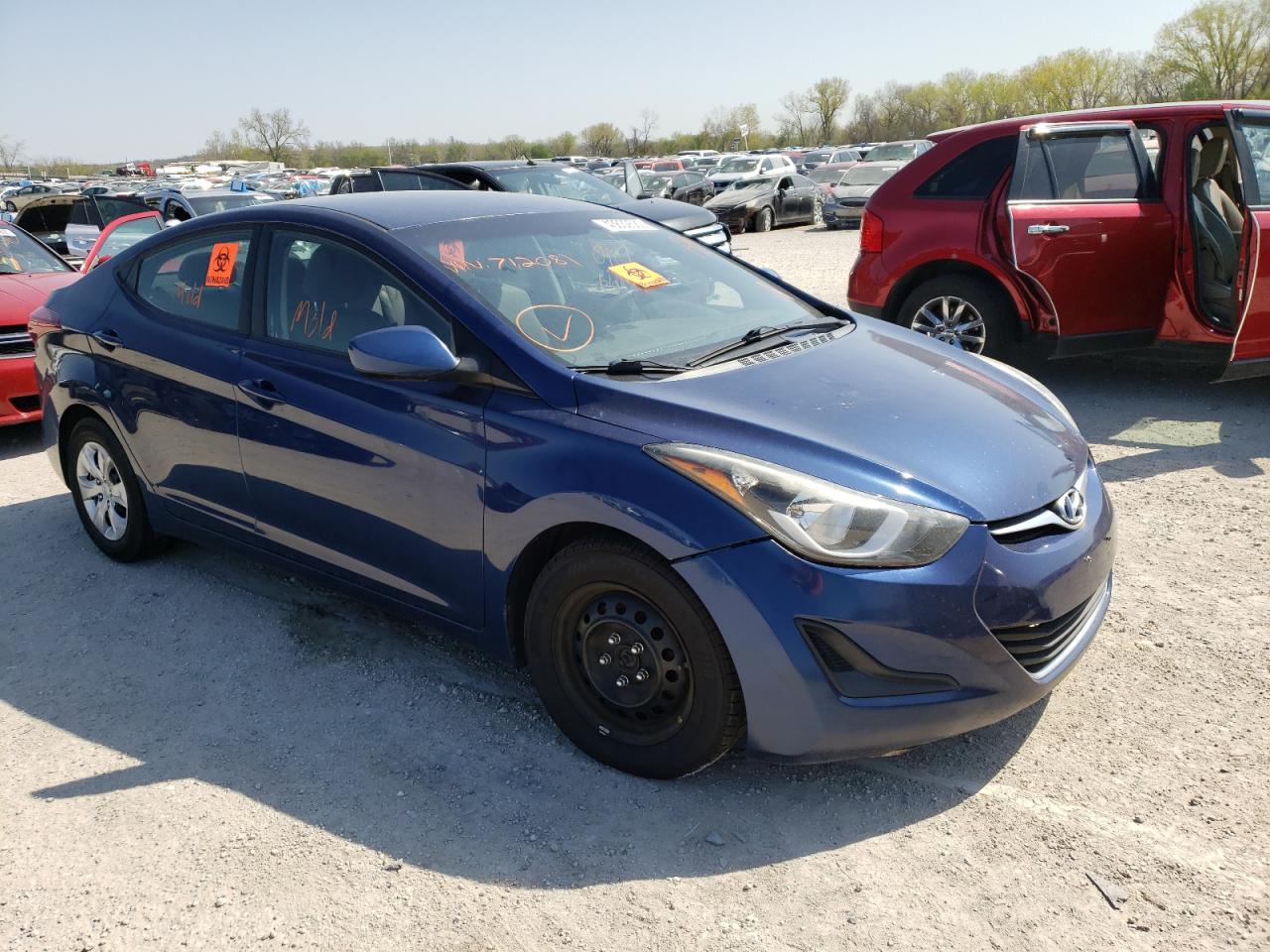 Photo 1 from auction – 2016 HYUNDAI ELANTRA SE with VIN 5NPDH4AE0GH712081