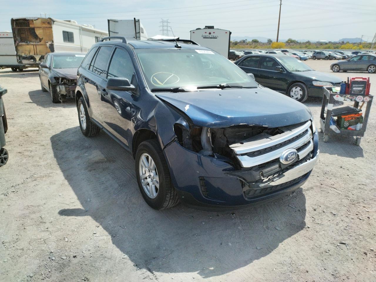 FORD EDGE SE 2012 with VIN 2FMDK3GC8CBA80224 - Photo from auction