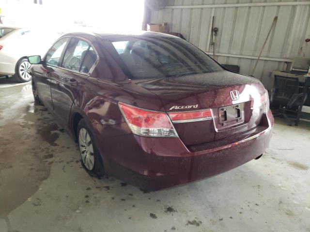 Photo 3 from auction – 2012 HONDA ACCORD LX with VIN 1HGCP2F32CA178580