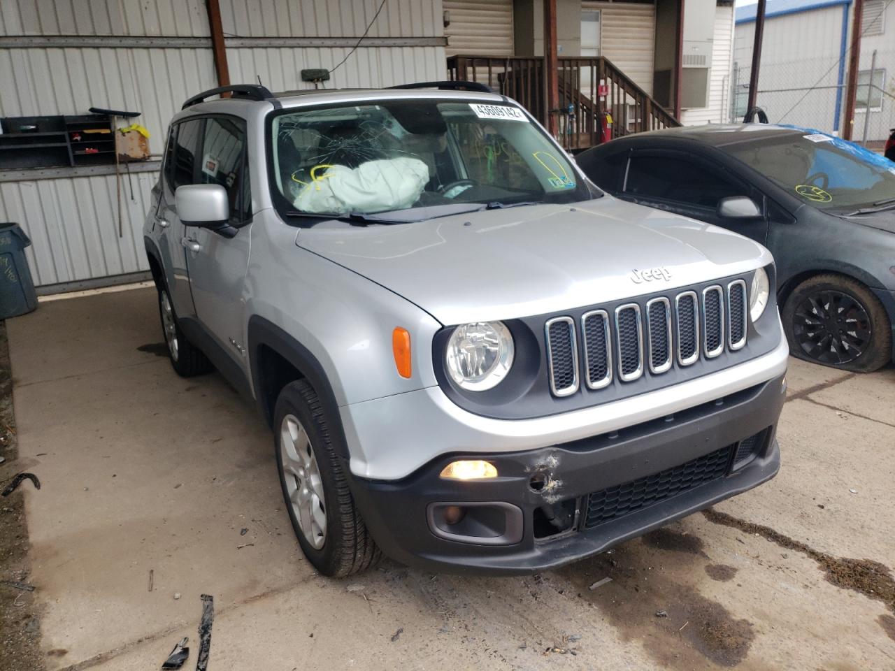 JEEP RENEGADE L 2015 with VIN ZACCJBBT4FPC14568 - Photo from auction