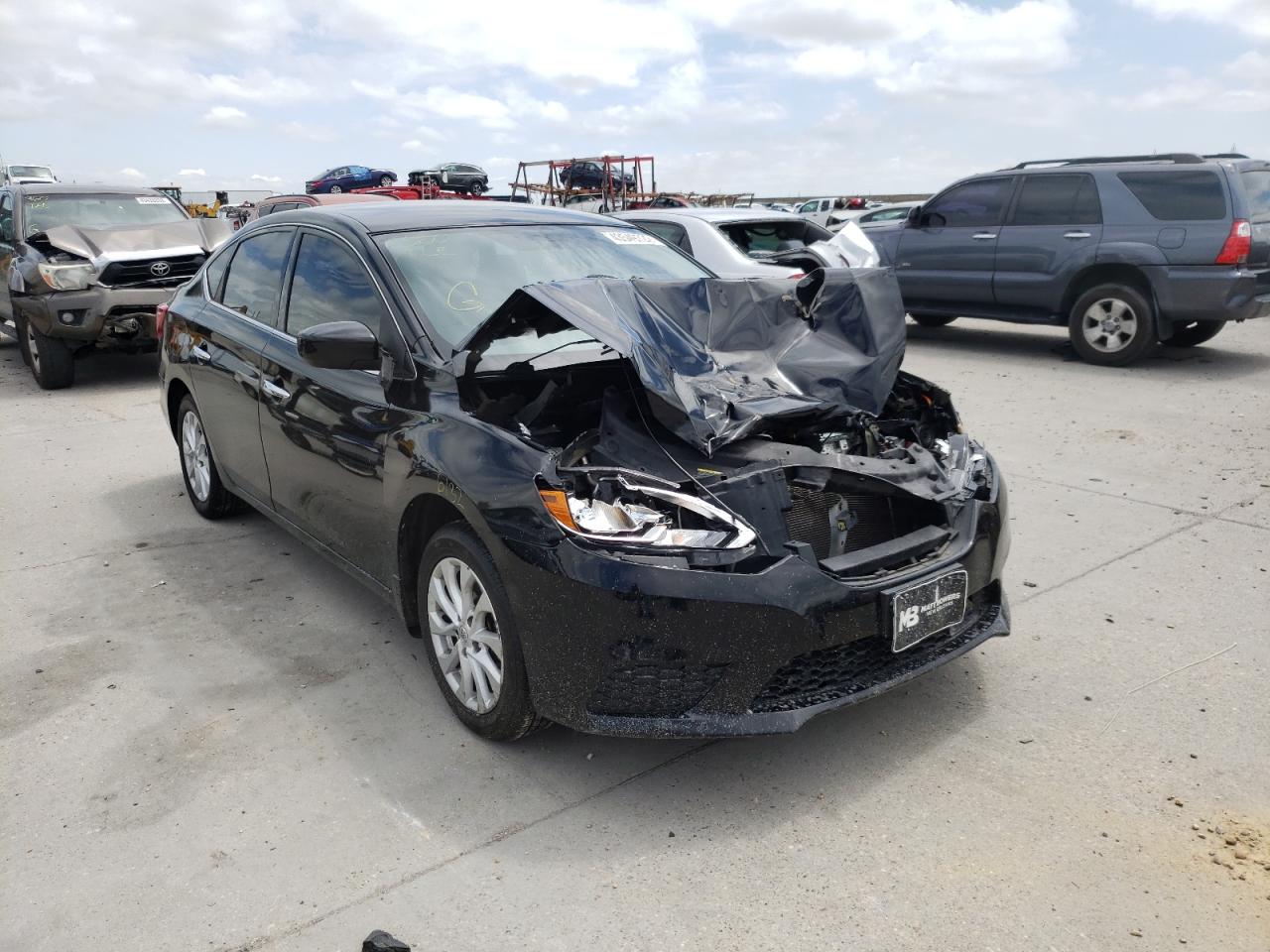NISSAN SENTRA 2018 with VIN 3N1AB7AP6JL655290 - Photo from auction
