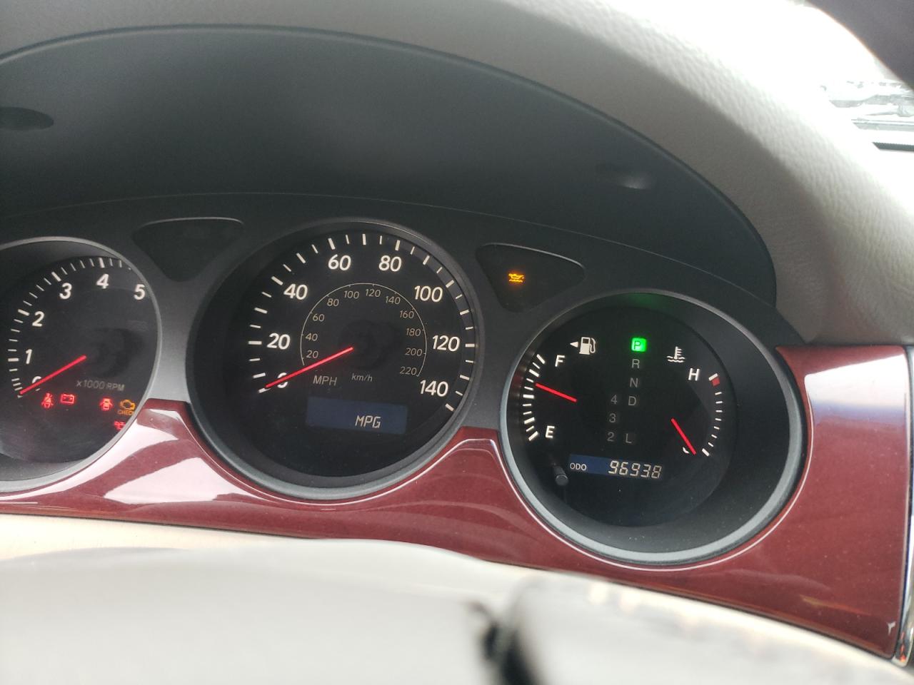 Photo 8 from auction – 2003 LEXUS ES 300 with VIN JTHBF30G735037543