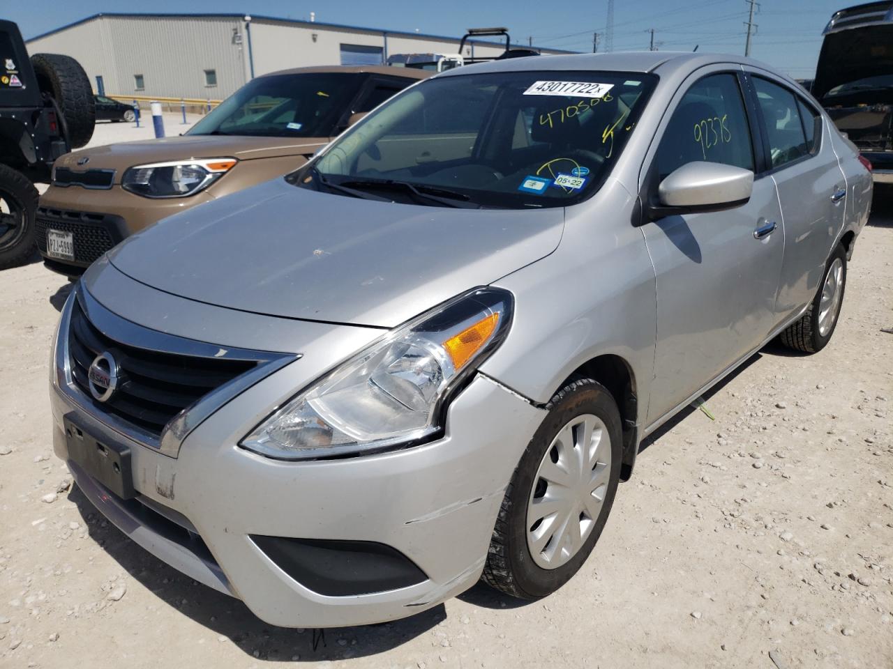 Photo 2 from auction – 2017 NISSAN VERSA S with VIN 3N1CN7AP2HK470508
