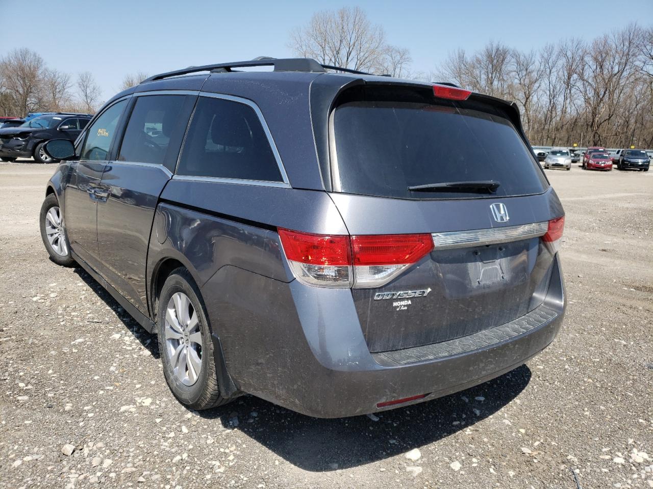 Photo 3 from auction – 2014 HONDA ODYSSEY EX with VIN 5FNRL5H64EB083901