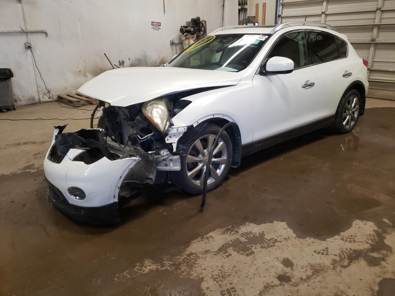 Photo 2 from auction – 2010 INFINITI EX35 BASE with VIN JN1AJ0HR2AM753093