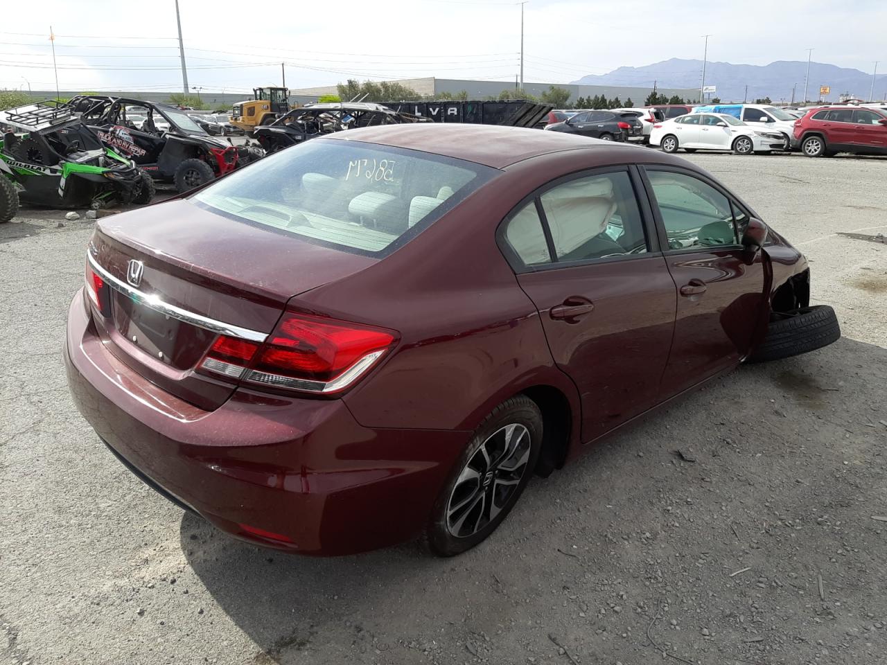 Zdjęcie 4 z aukcji – 2015 HONDA CIVIC EX z VIN 2HGFB2F85FH560583