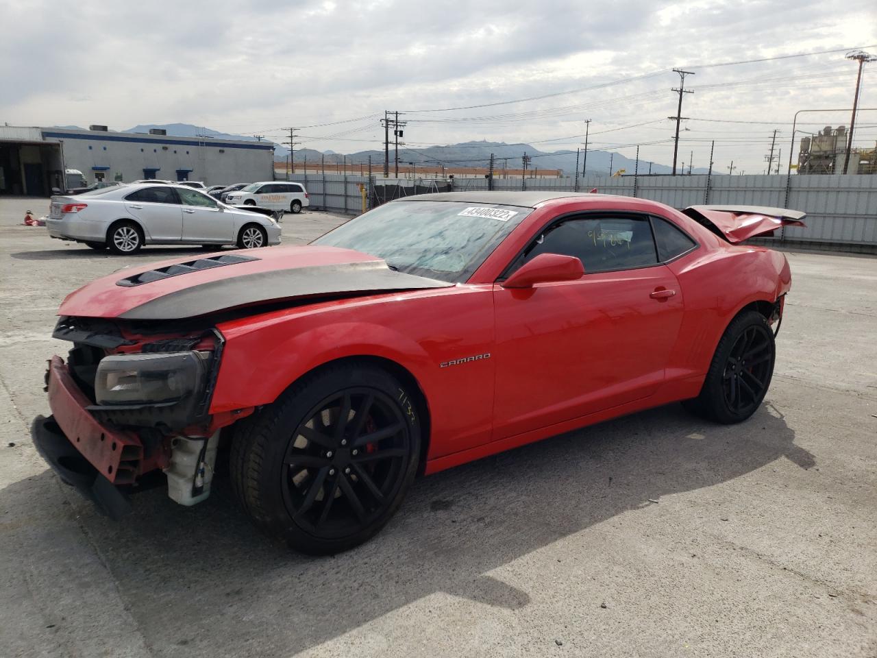 Photo 2 from auction – 2014 CHEVROLET CAMARO 2SS with VIN 2G1FK1EJ7E9285927