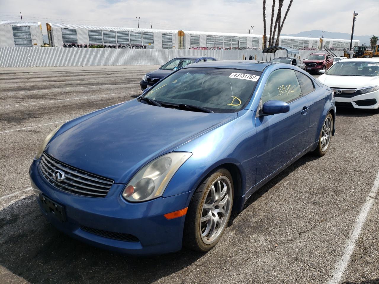 Photo 2 from auction – 2005 INFINITI G35 with VIN JNKCV54E25M416597