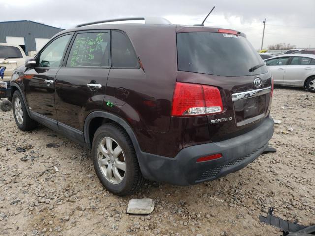 Photo 3 from auction – 2013 KIA SORENTO LX with VIN 5XYKTDA29DG368605