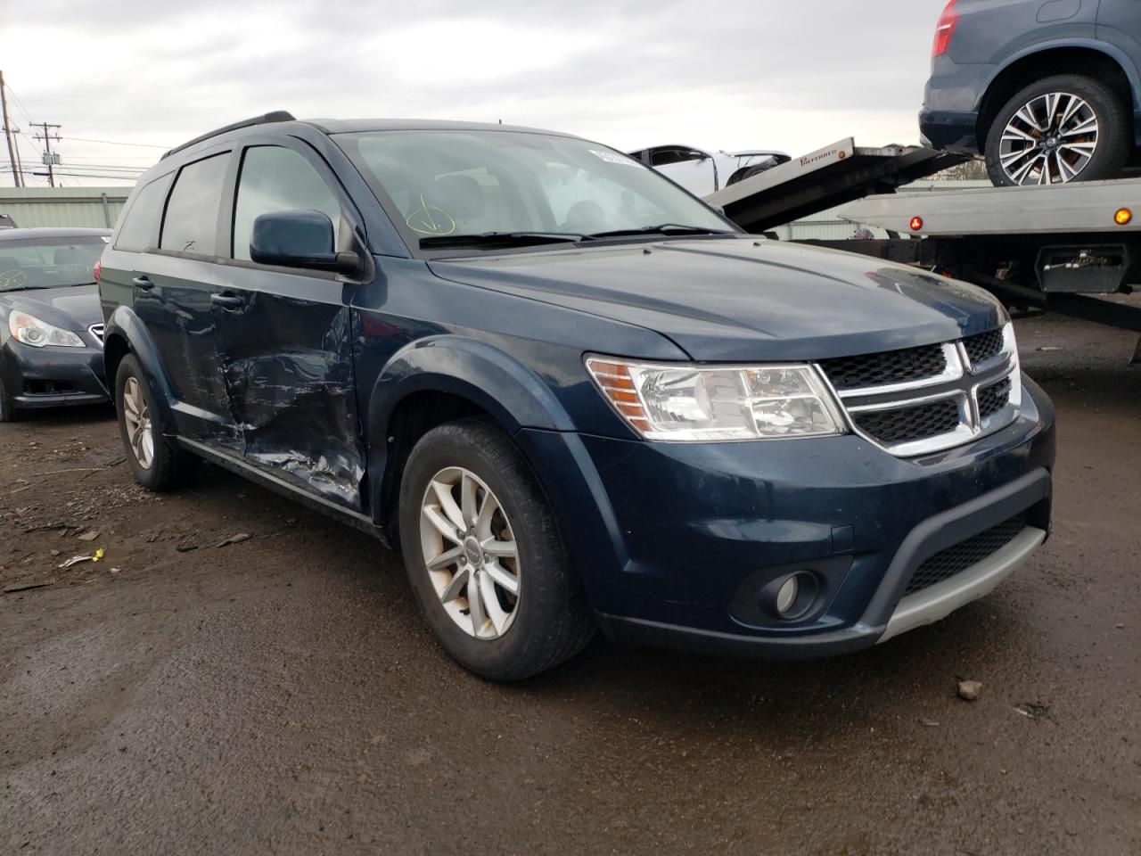 DODGE JOURNEY SX 2014 with VIN 3C4PDCBB7ET101002 - Photo from auction