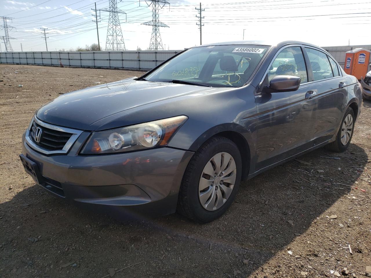 Photo 2 from auction – 2010 HONDA ACCORD LX with VIN 1HGCP2E38AA053064