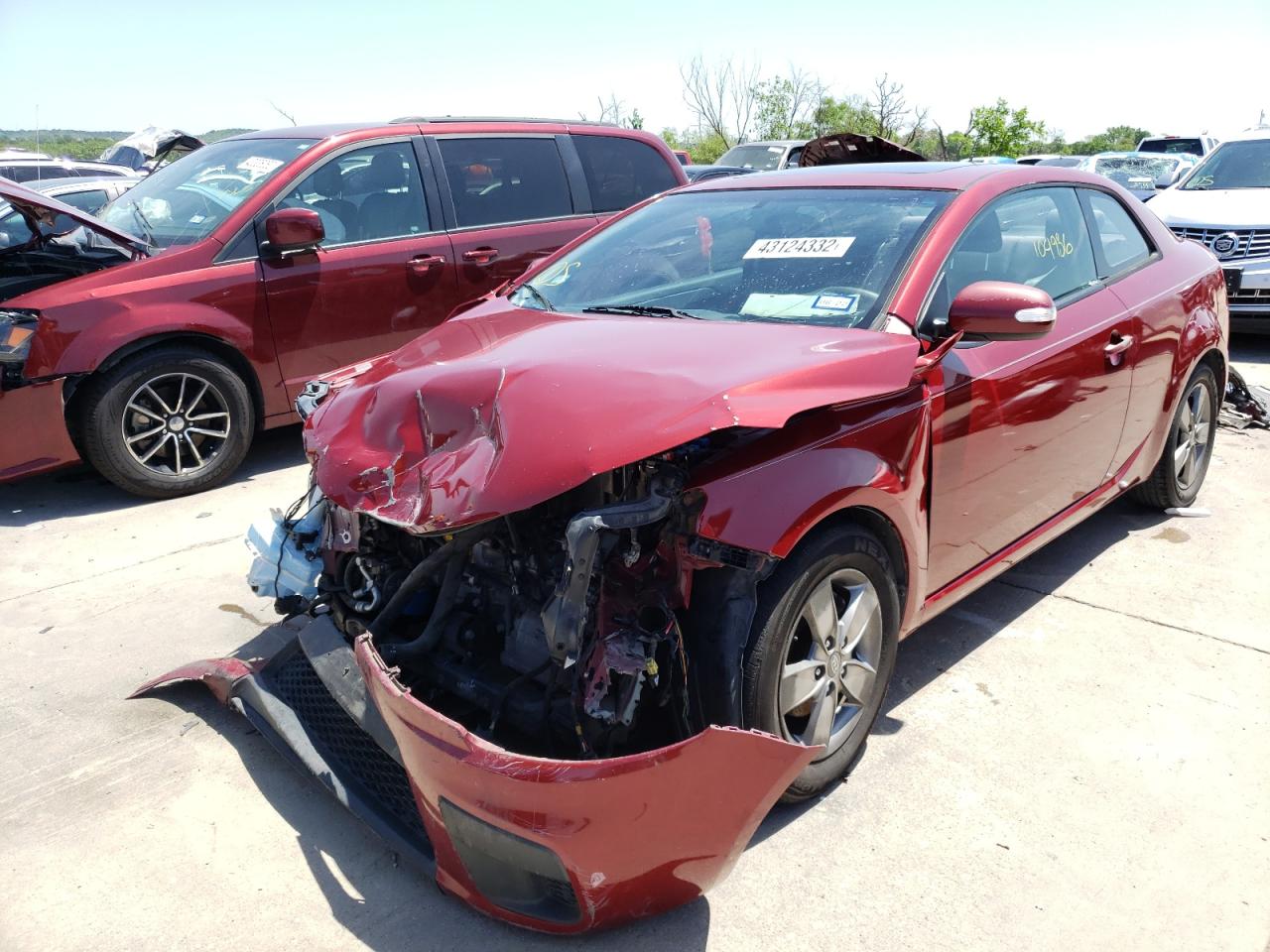 Photo 2 from auction – 2010 KIA FORTE EX with VIN KNAFU6A29A5255782