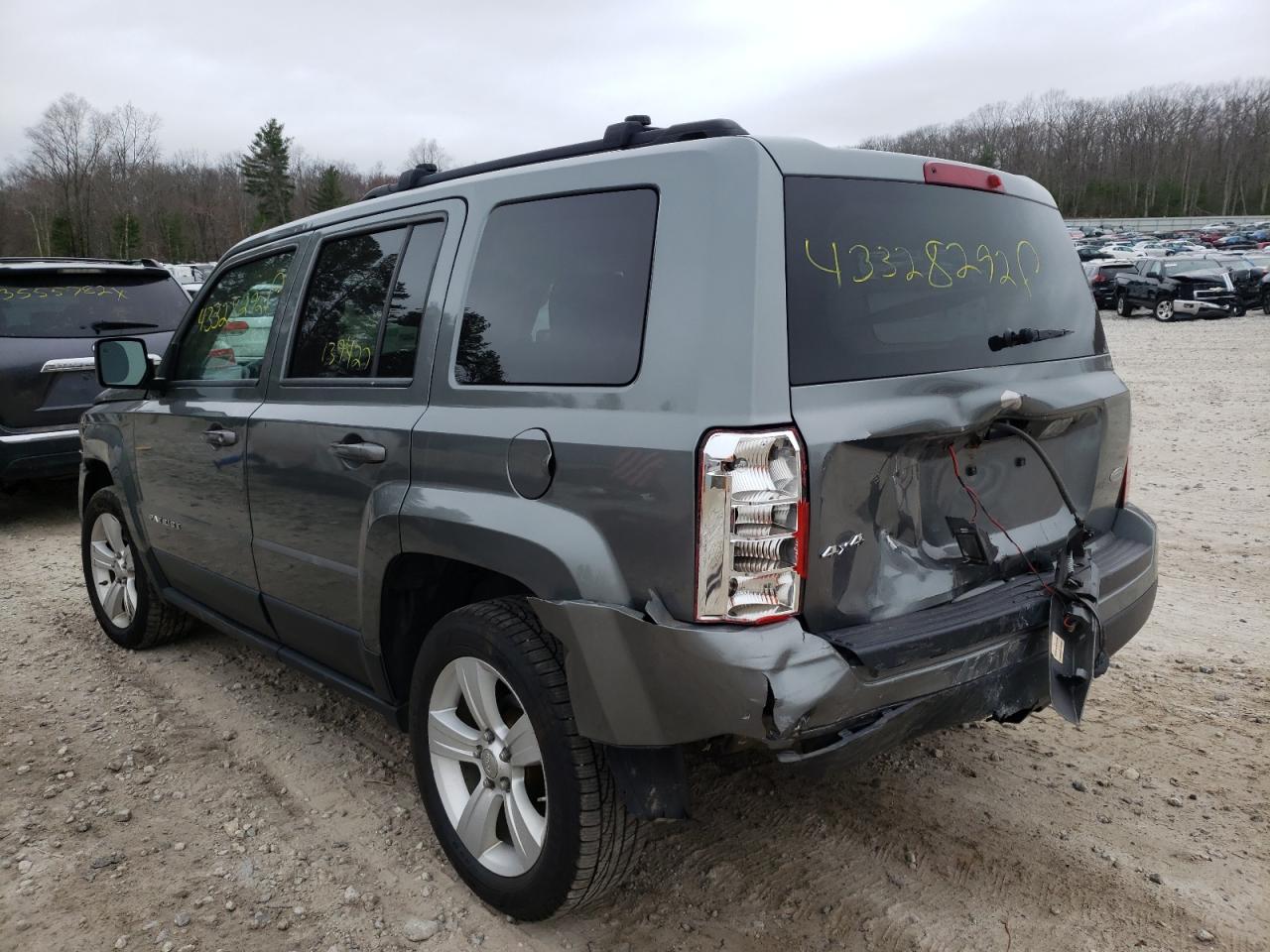 Photo 3 from auction – 2012 JEEP PATRIOT LA with VIN 1C4NJRFBXCD633358