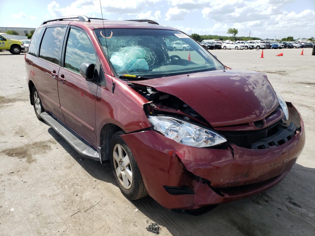 Photo 1 from auction – 2008 TOYOTA SIENNA CE with VIN 5TDZK23C08S210397