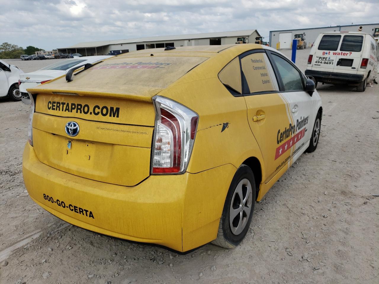 Photo 4 from auction – 2012 TOYOTA PRIUS with VIN JTDKN3DU1C5444634
