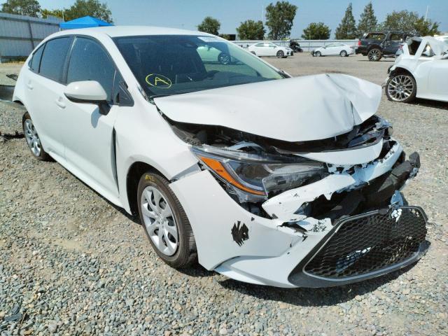 Photo 1 from auction – 2021 TOYOTA COROLLA LE with VIN JTDEPMAE9MJ176936